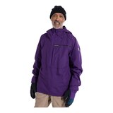 Burton Men's Pillowline GORE-TEX Anorak Jacket Front_Angled_Left