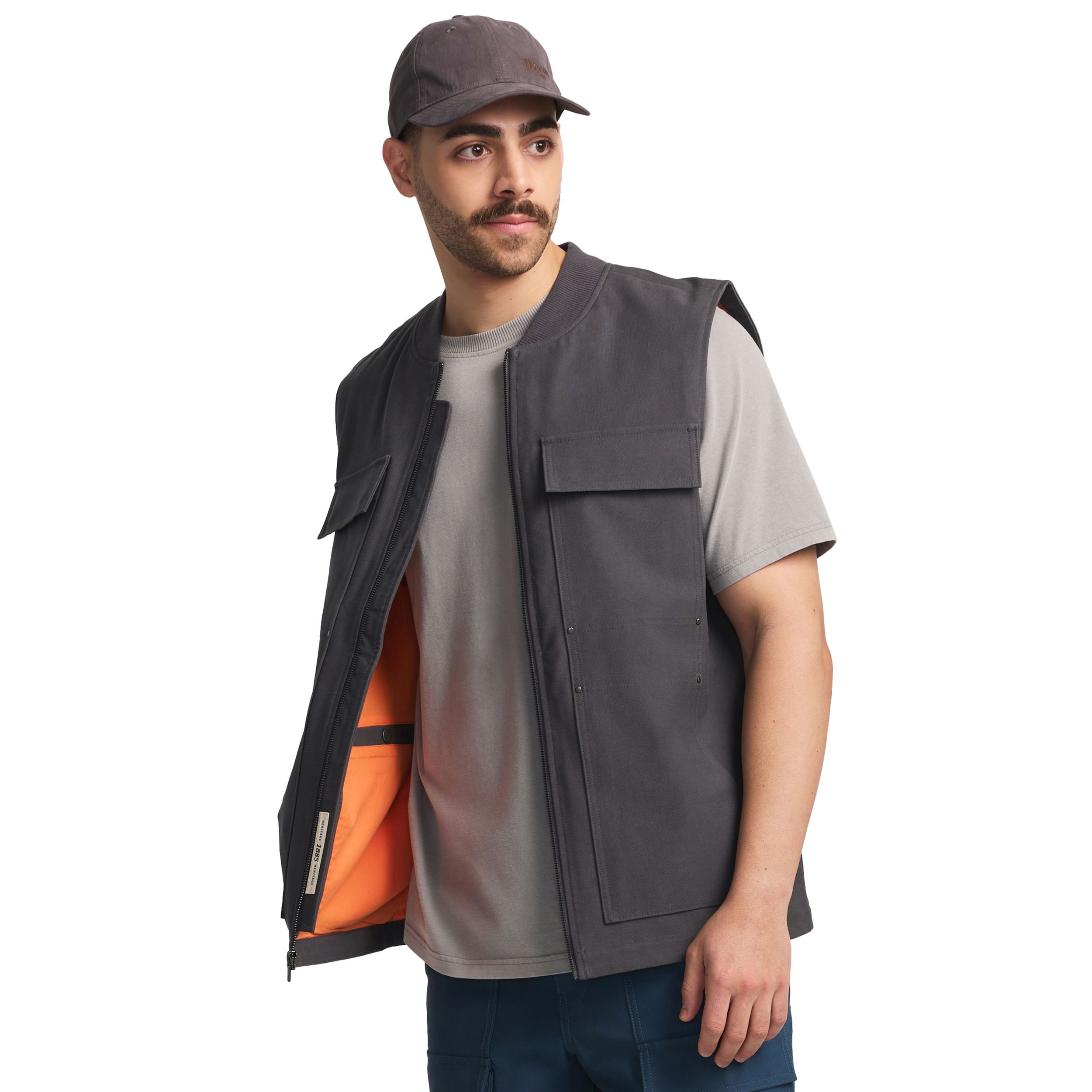 Woods Men's Heritage Canvas Vest