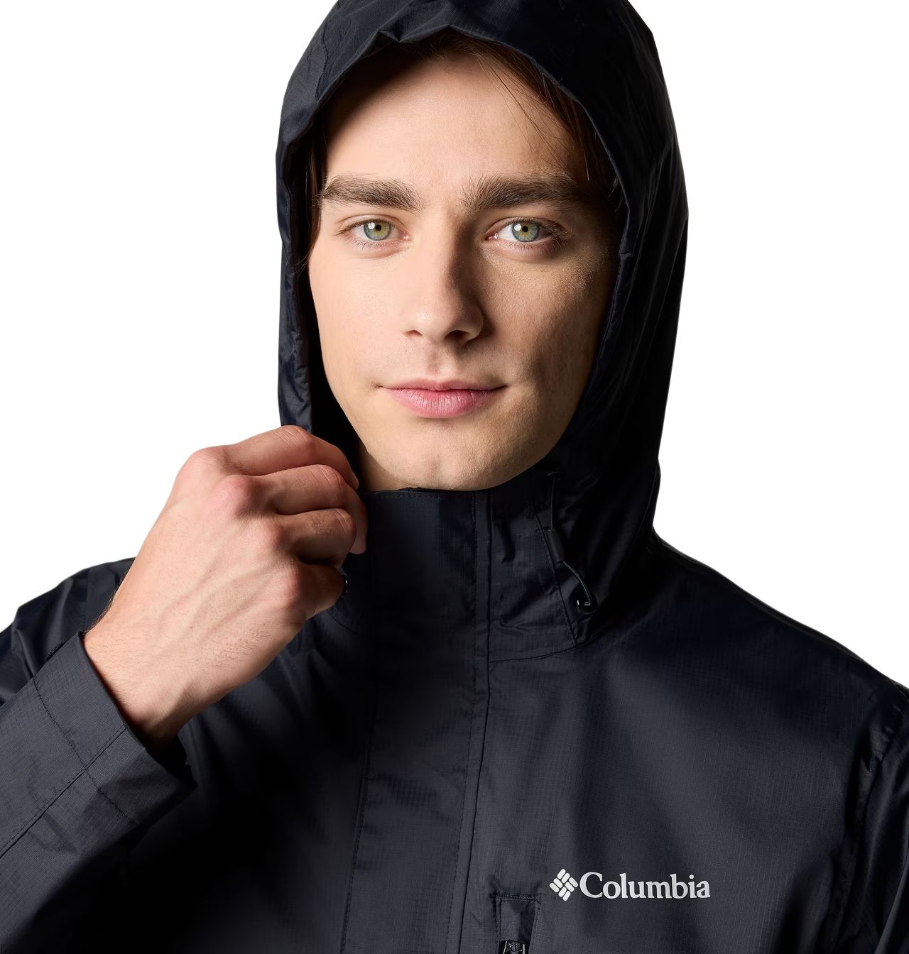 Columbia Men's Pouring Adventure Rain Jacket