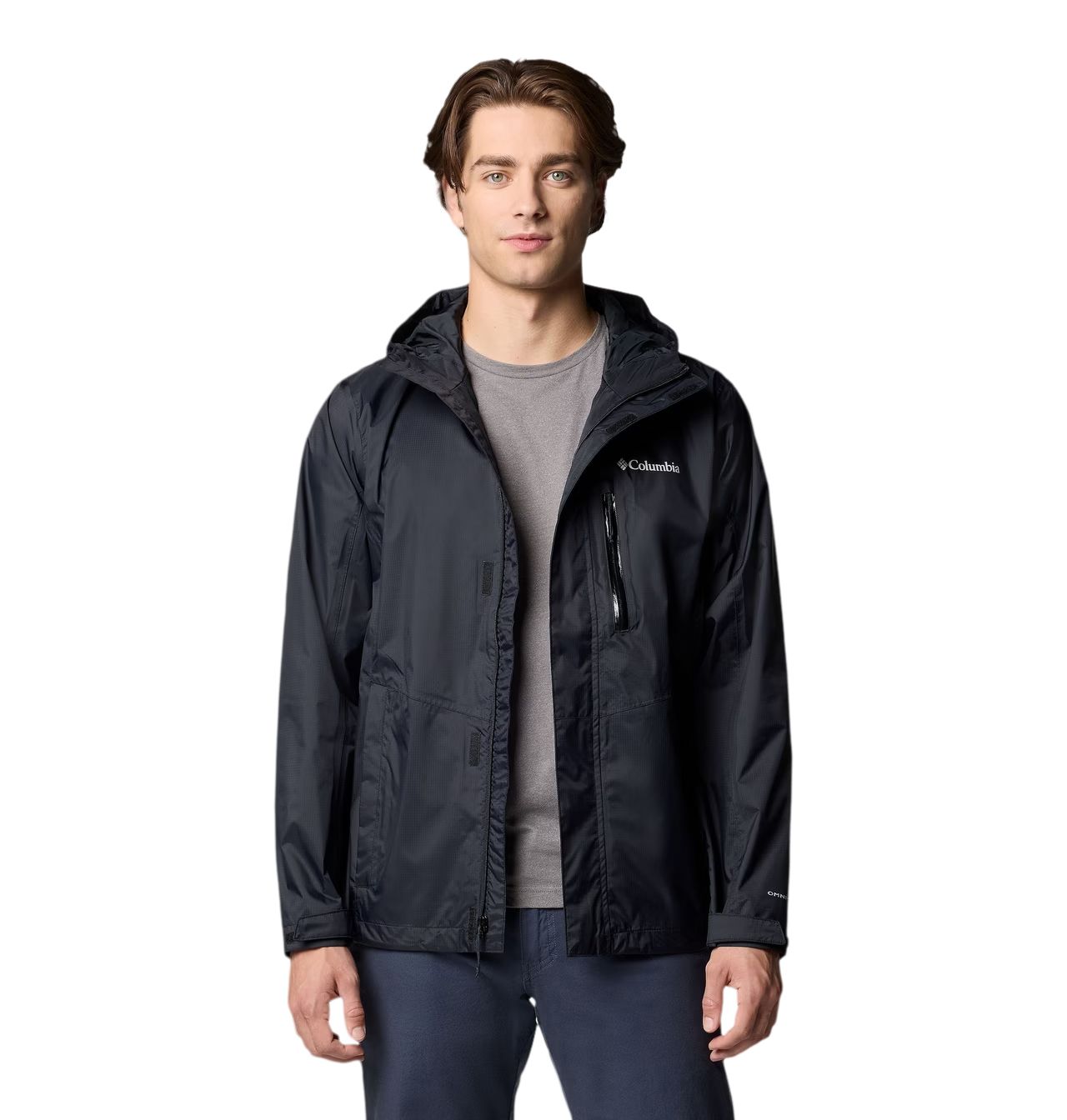 Columbia Men's Pouring Adventure Rain Jacket