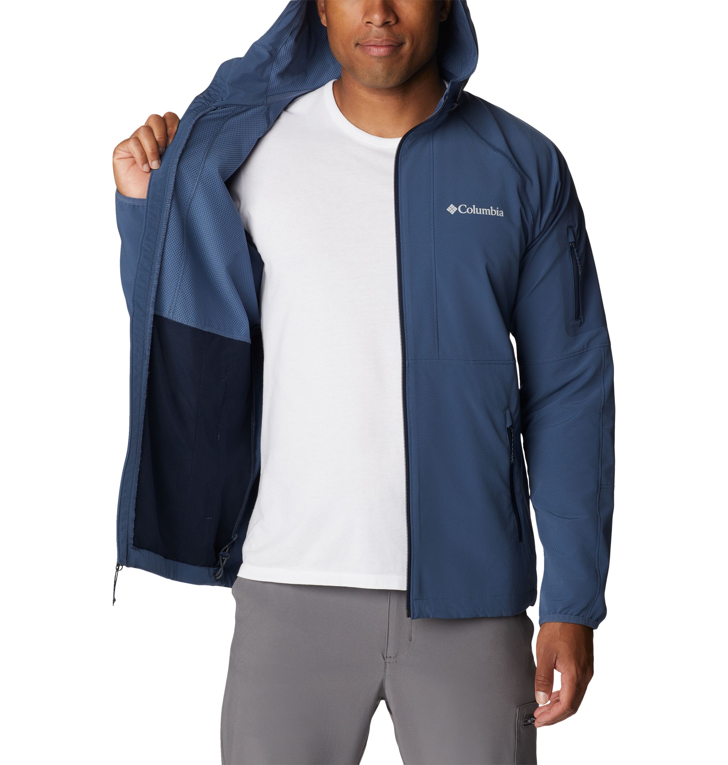 Columbia Men's Tall Heights Softshell Hoodie