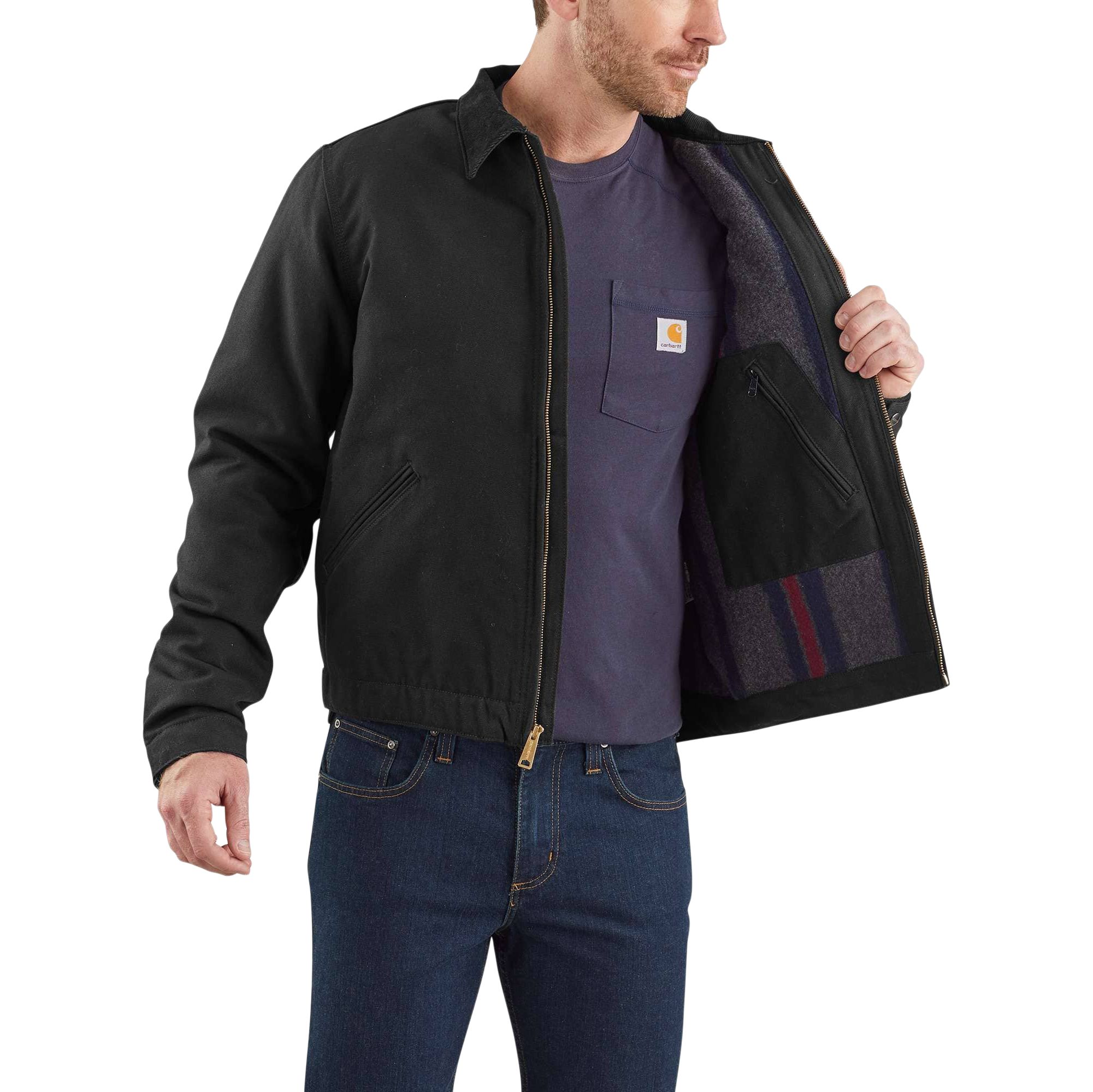 Carhartt Men's Duck Blanket Detroit Jacket