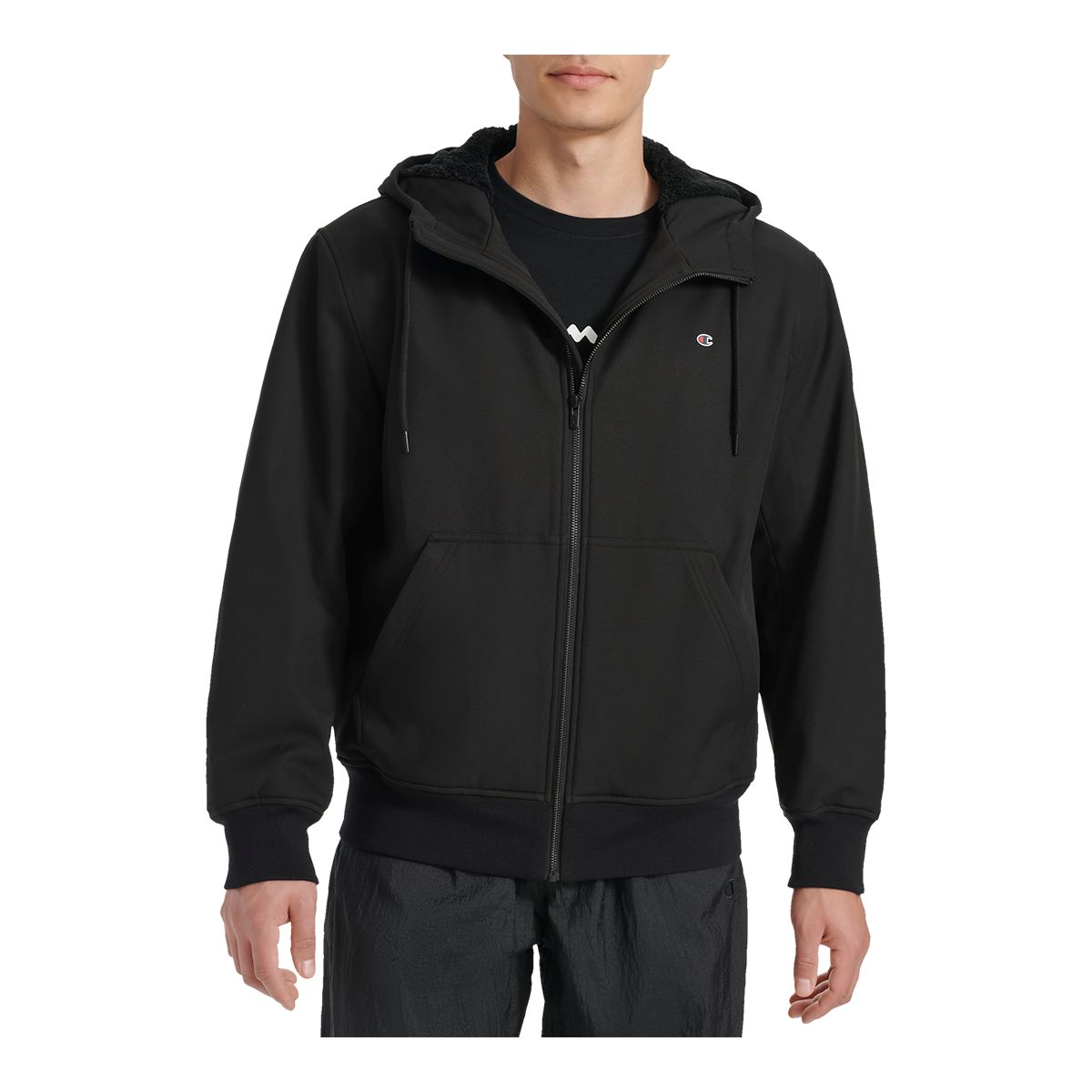 Champion Men's Classic Hooded Bomber Jacket