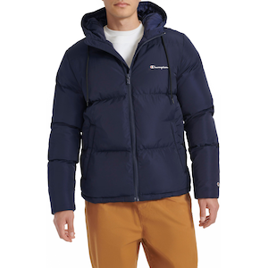 Champion Men's Varsity Puffer Hoodie