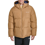 Champion Men's Varsity Puffer Hoodie Front_Flat