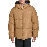 Champion Men's Varsity Puffer Hoodie Front_Flat