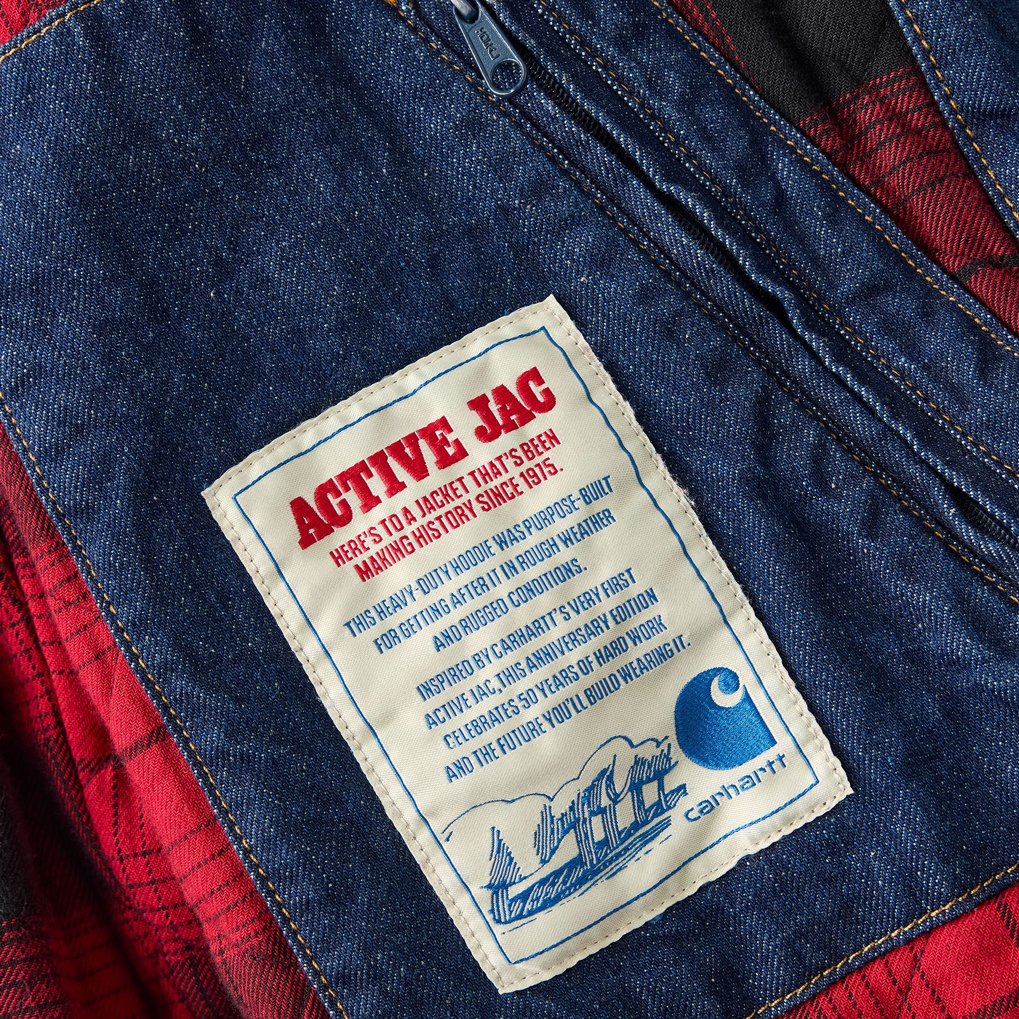 Carhartt Men's Denim Active Insulated Heavyweight Work Jacket