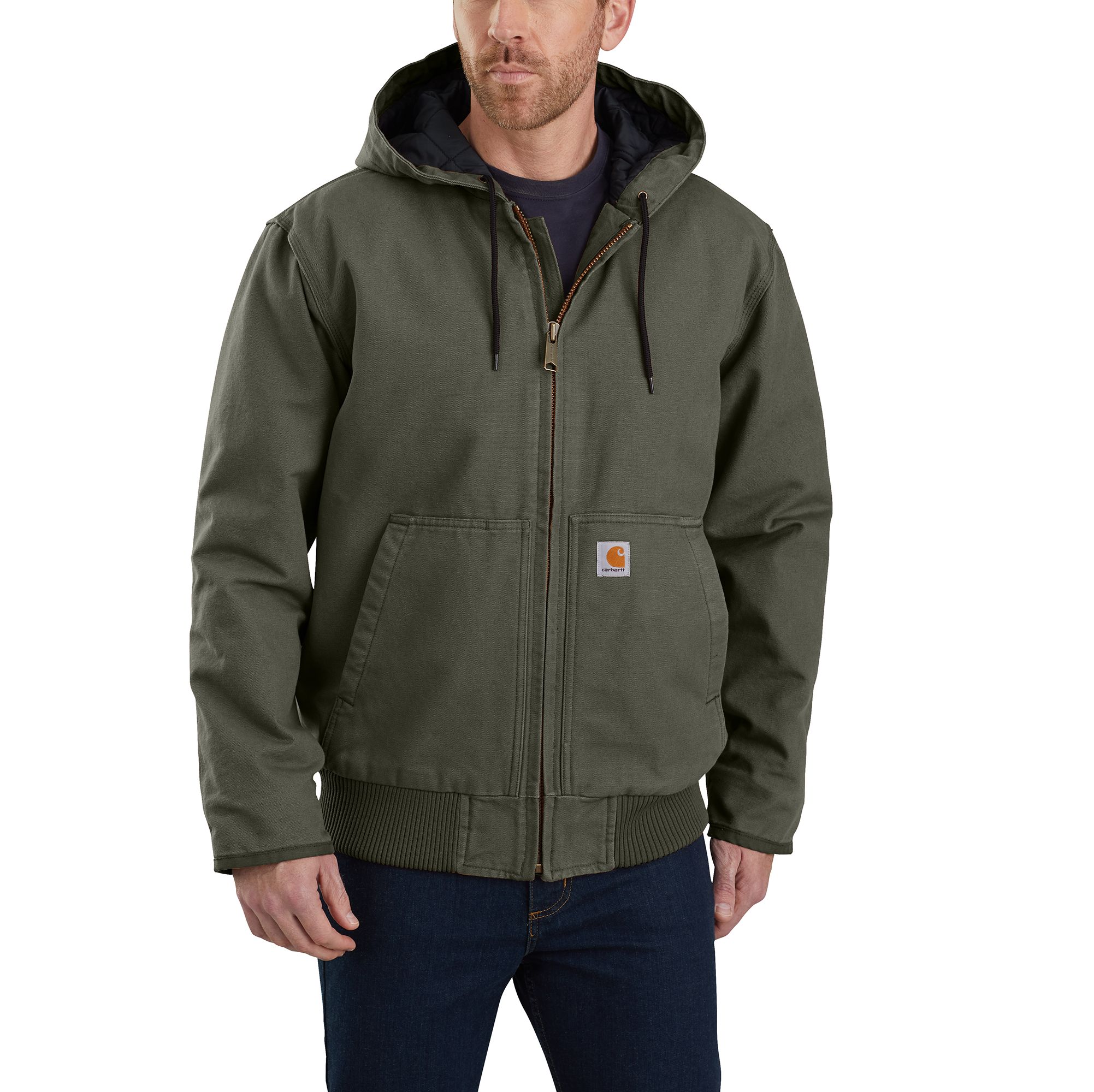 Carhartt Men's Washed Duck Insulated Active Jacket