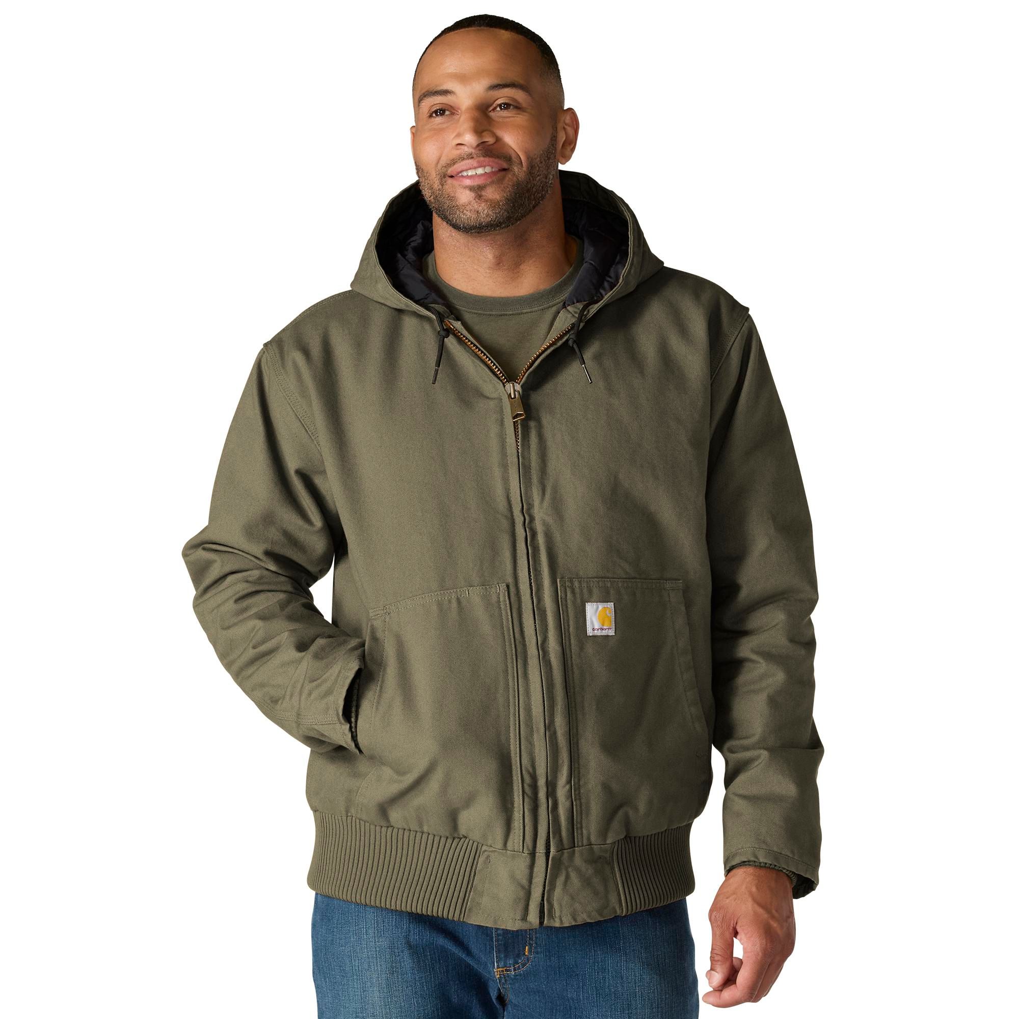 Carhartt Men's Washed Duck Insulated Active Jacket