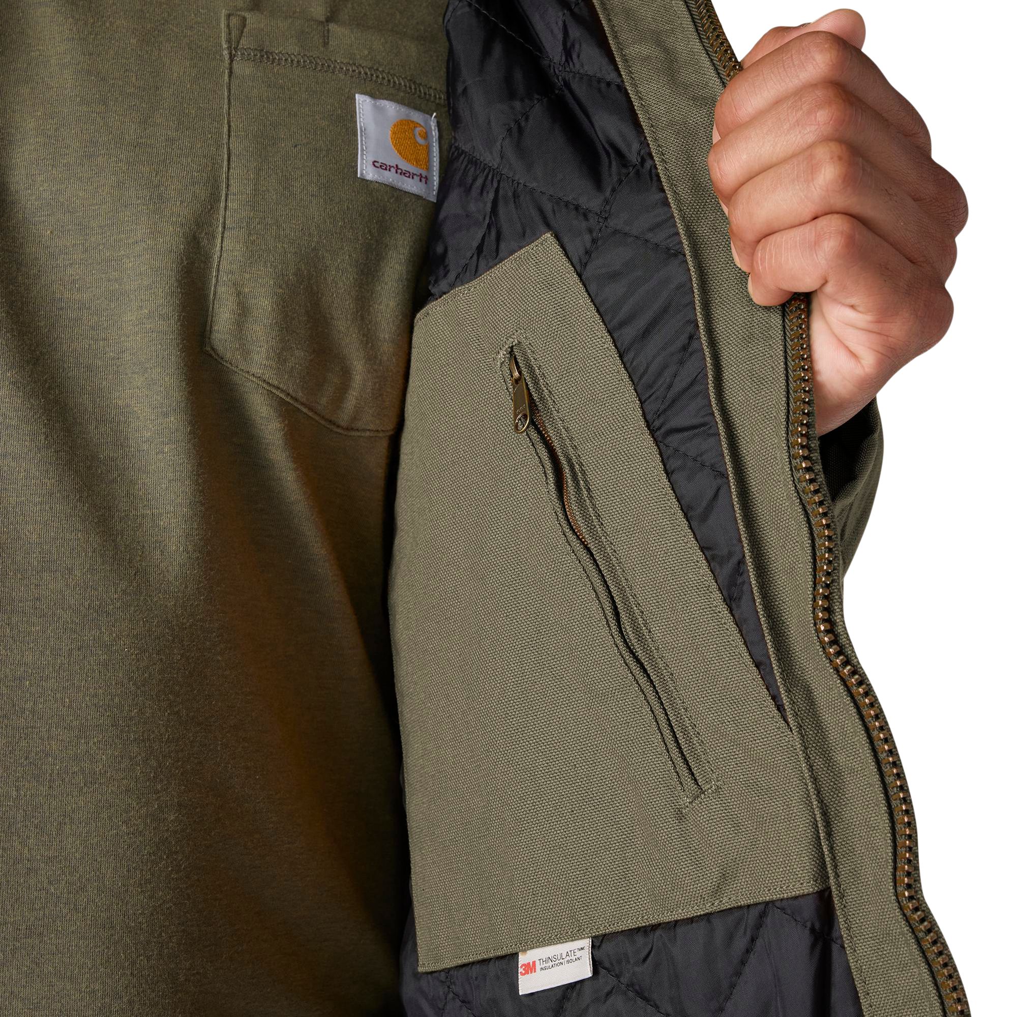 Carhartt Men's Washed Duck Insulated Active Jacket