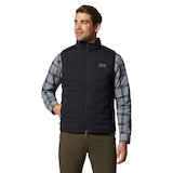 Mountain Hardwear Men's Stretchdown™ 700-Fill Down Vest Front_Flat