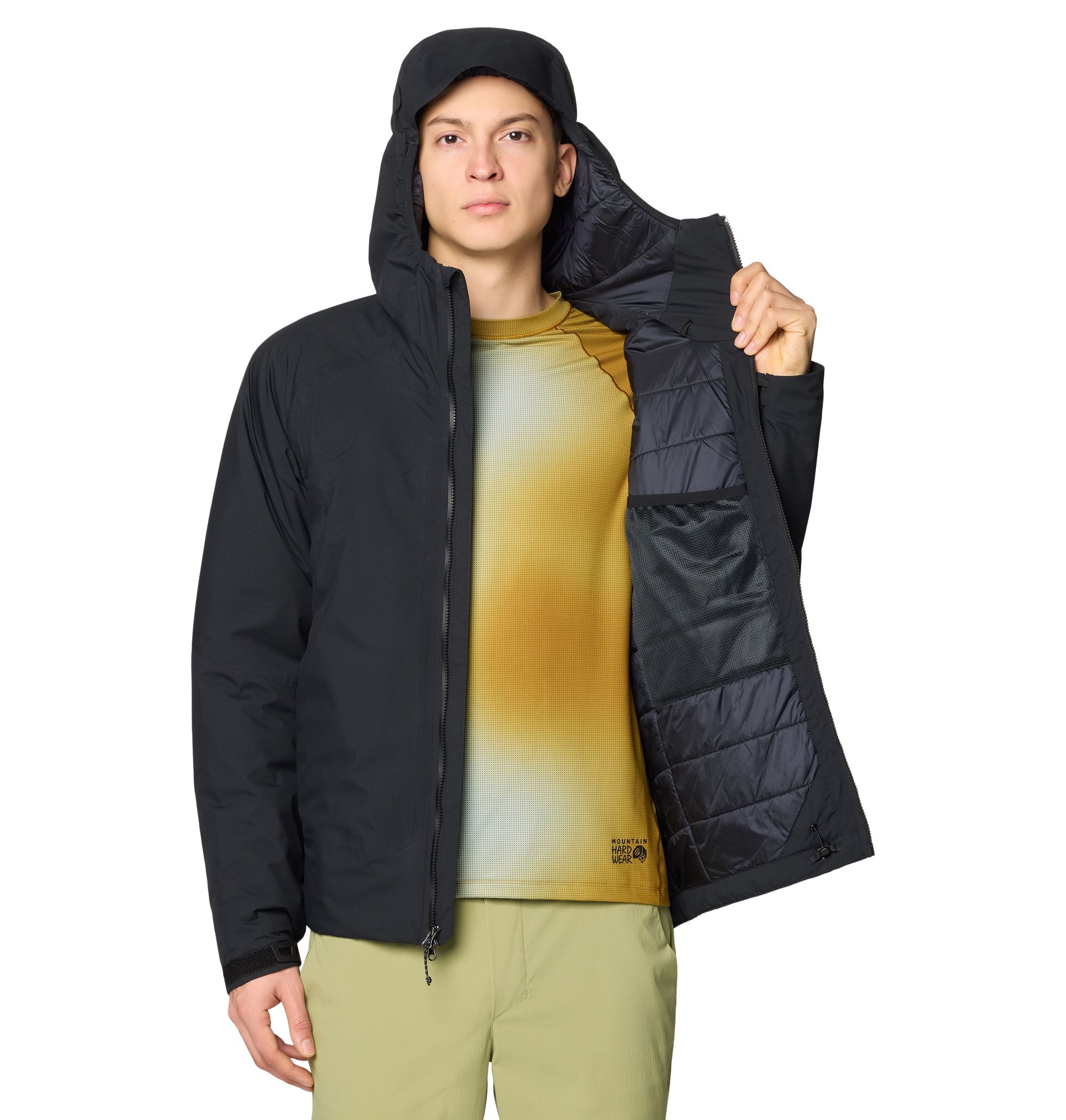 Mountain Hardwear Men's Stretch Ozonic™ Waterproof Hiking Jacket