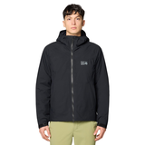 Mountain Hardwear Men's Stretch Ozonic™ Waterproof Hiking Jacket Front_Flat