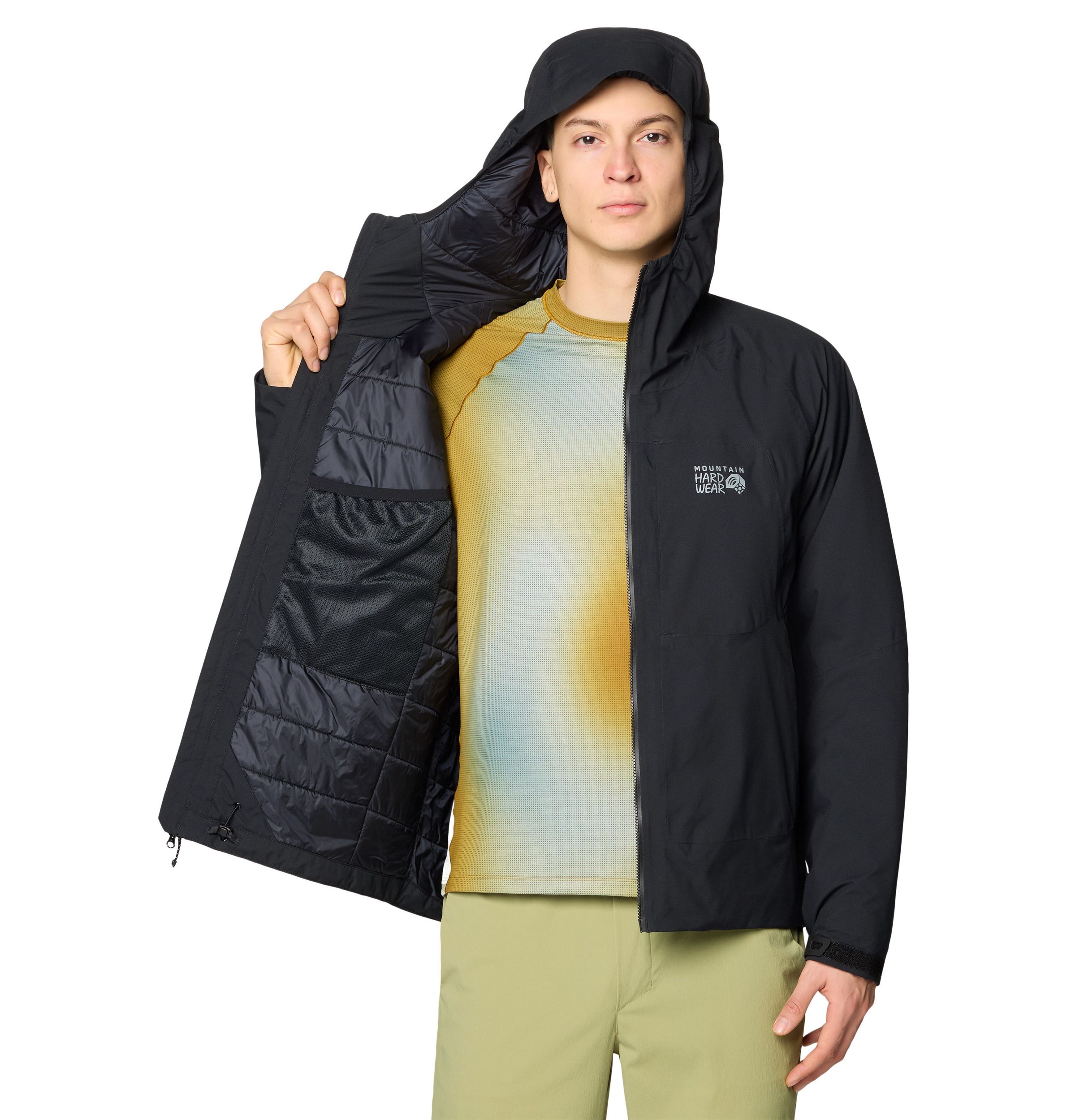 Mountain Hardwear Men's Stretch Ozonic™ Waterproof Hiking Jacket