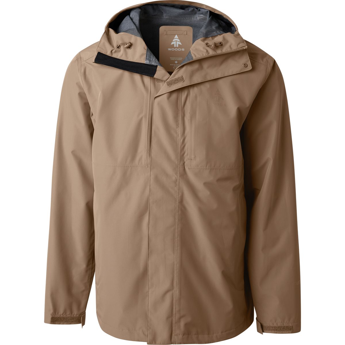 Woods Men's Tabor 2.5L Rain Jacket
