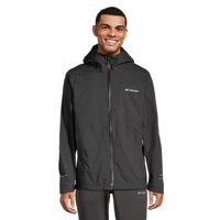 Columbia Men's Trailborne 2.5l Waterproof Rain Jacket Front_Flat