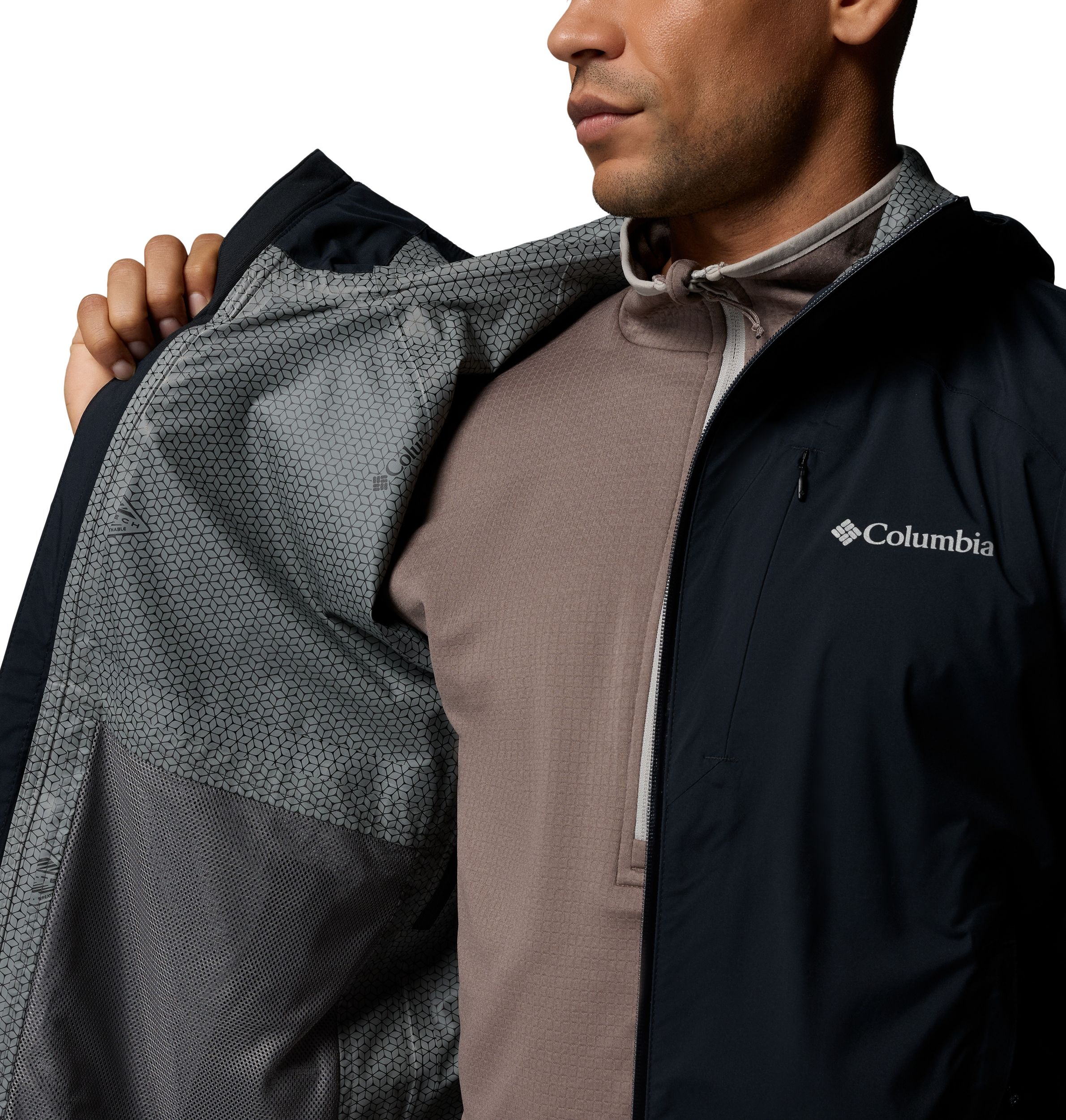 Columbia Men's Trailborne 2.5l Waterproof Rain Jacket