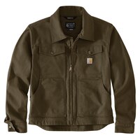 Carhartt Men's Relaxed Fit Duck Jacket Front_Flat