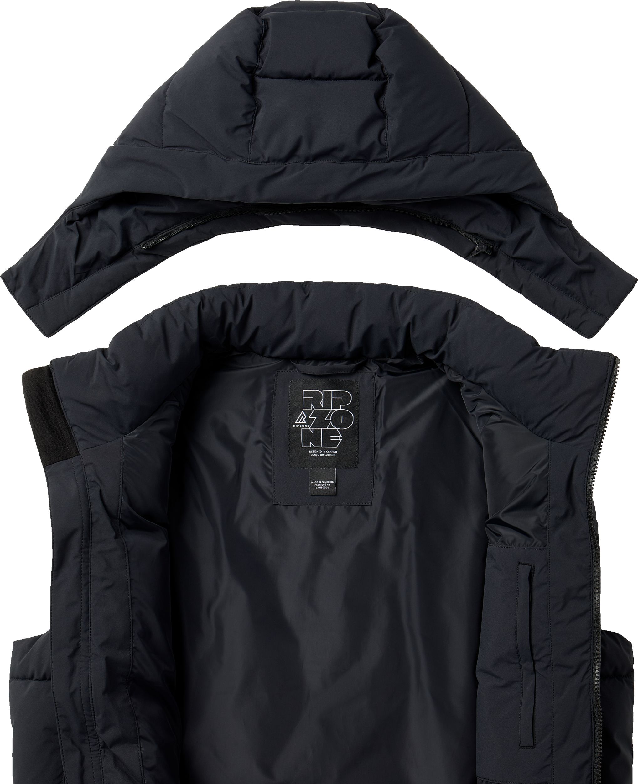 Ripzone Men's Friday Insulated Puffer Vest with Recycled Insulation