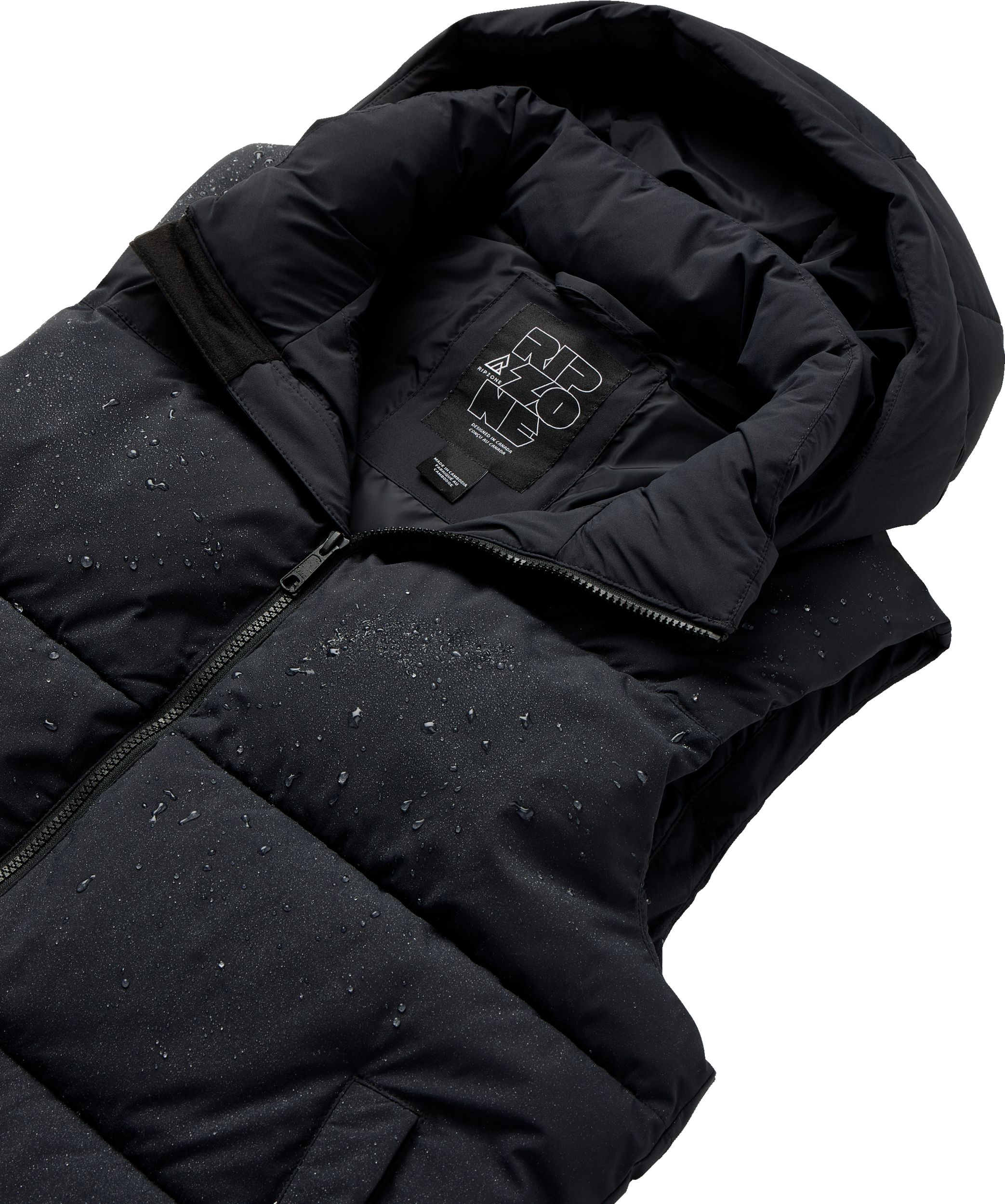 Ripzone Men's Friday Insulated Puffer Vest with Recycled Insulation