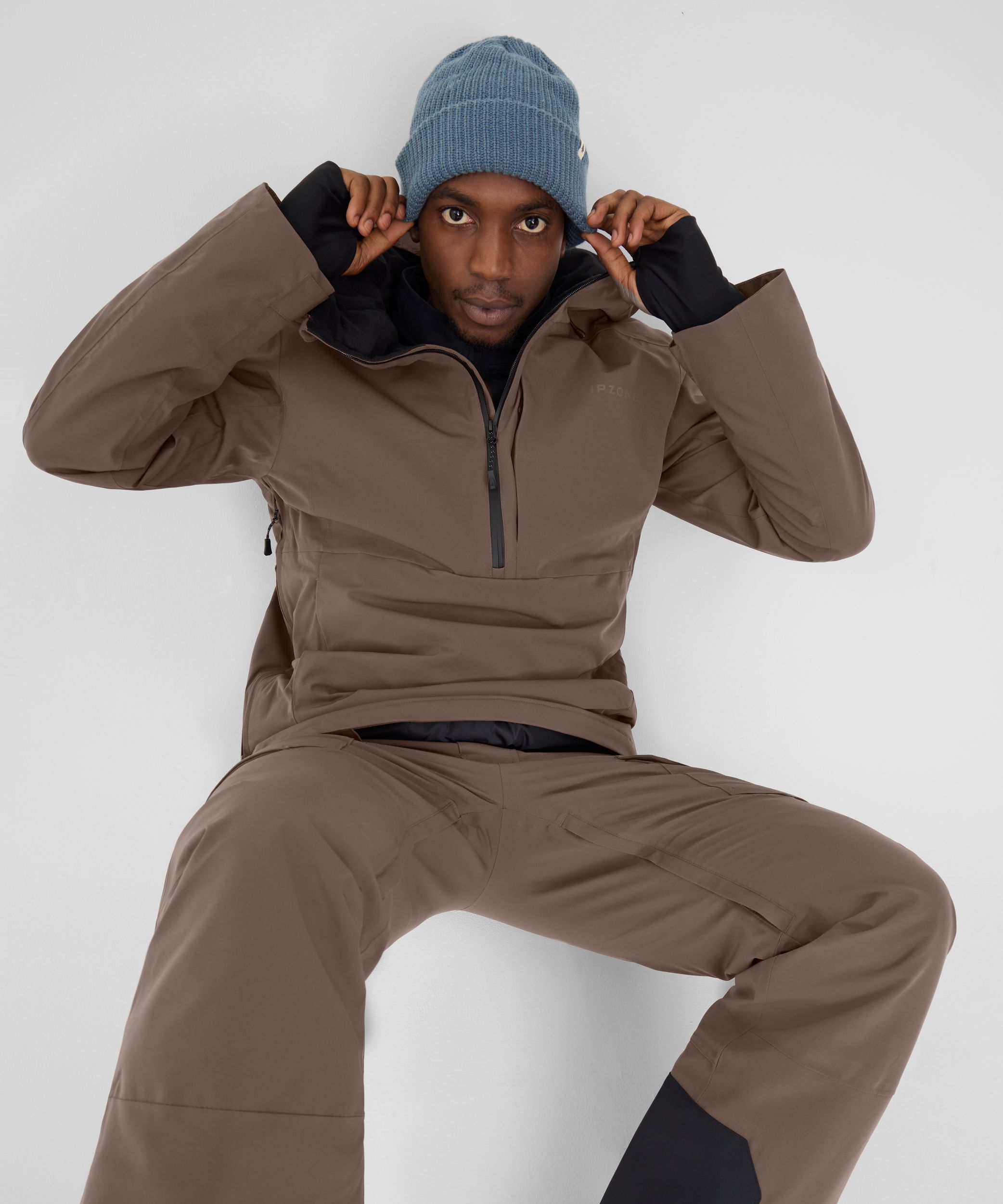 Ripzone Men's Bailout Insulated Anorak Ski and Snowboard Jacket