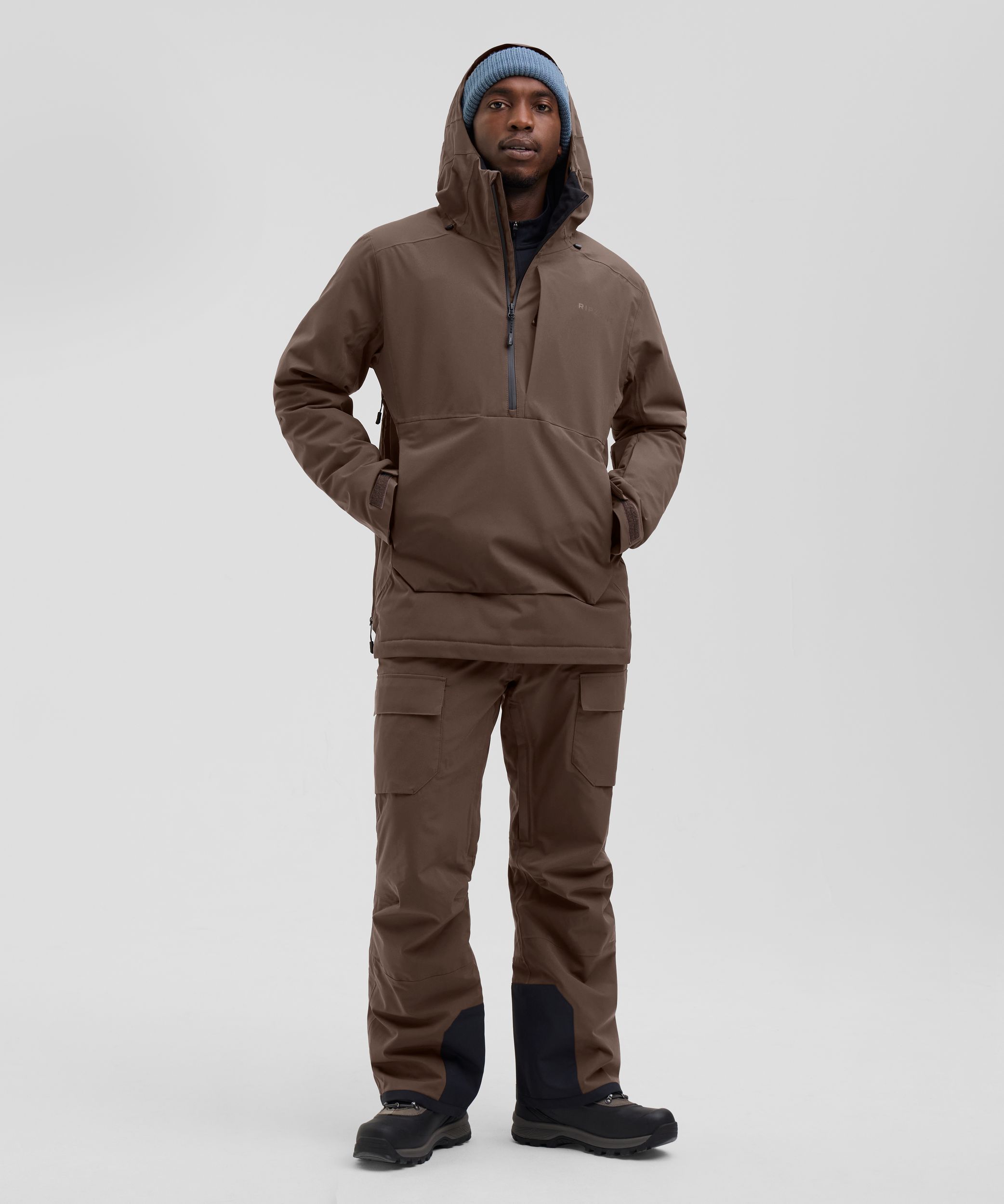 Ripzone Men's Bailout Insulated Anorak Ski and Snowboard Jacket