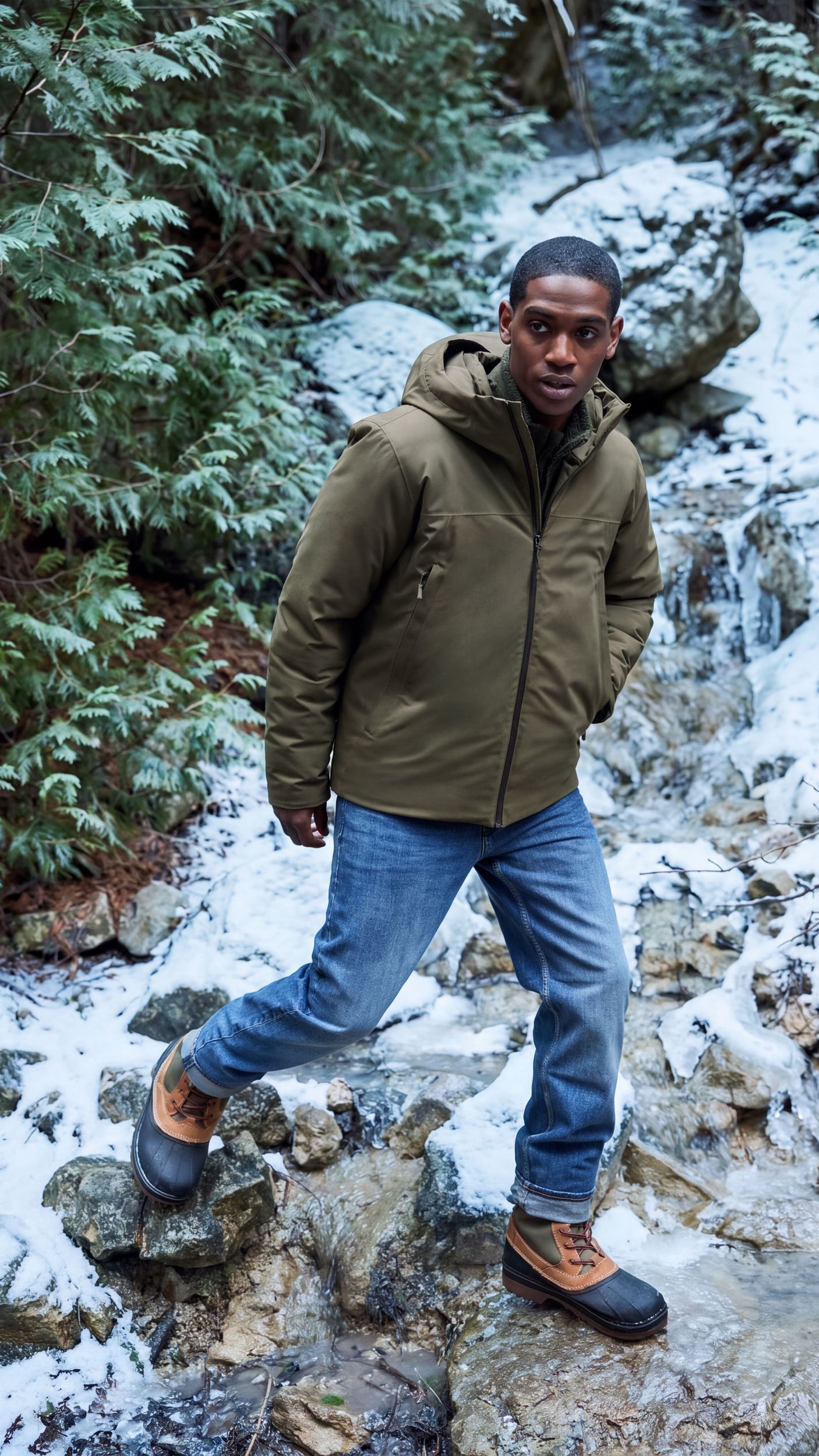 Woods Men's Purcell Hybrid Down Jacket