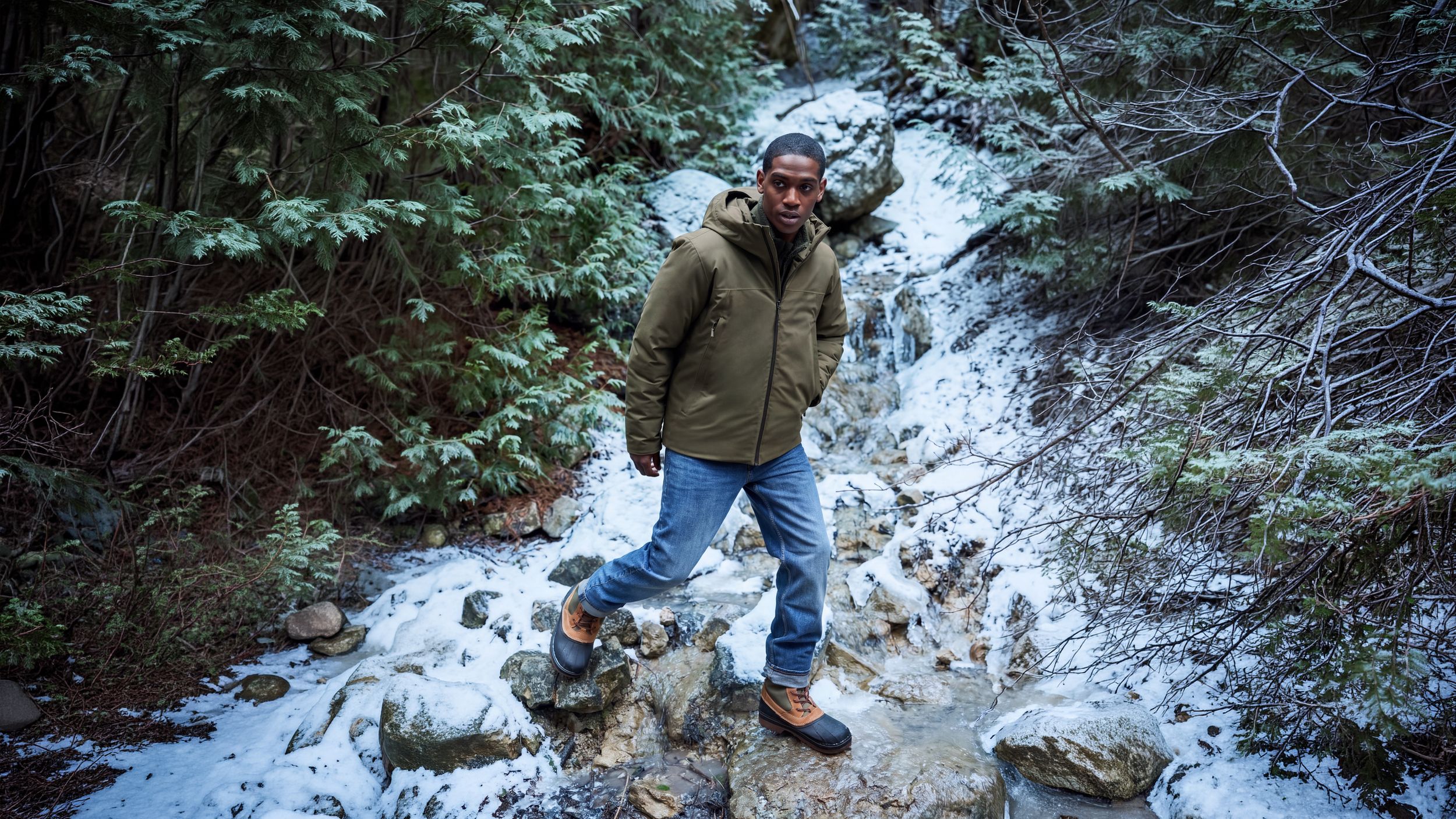 Woods Men's Purcell Hybrid Down Jacket
