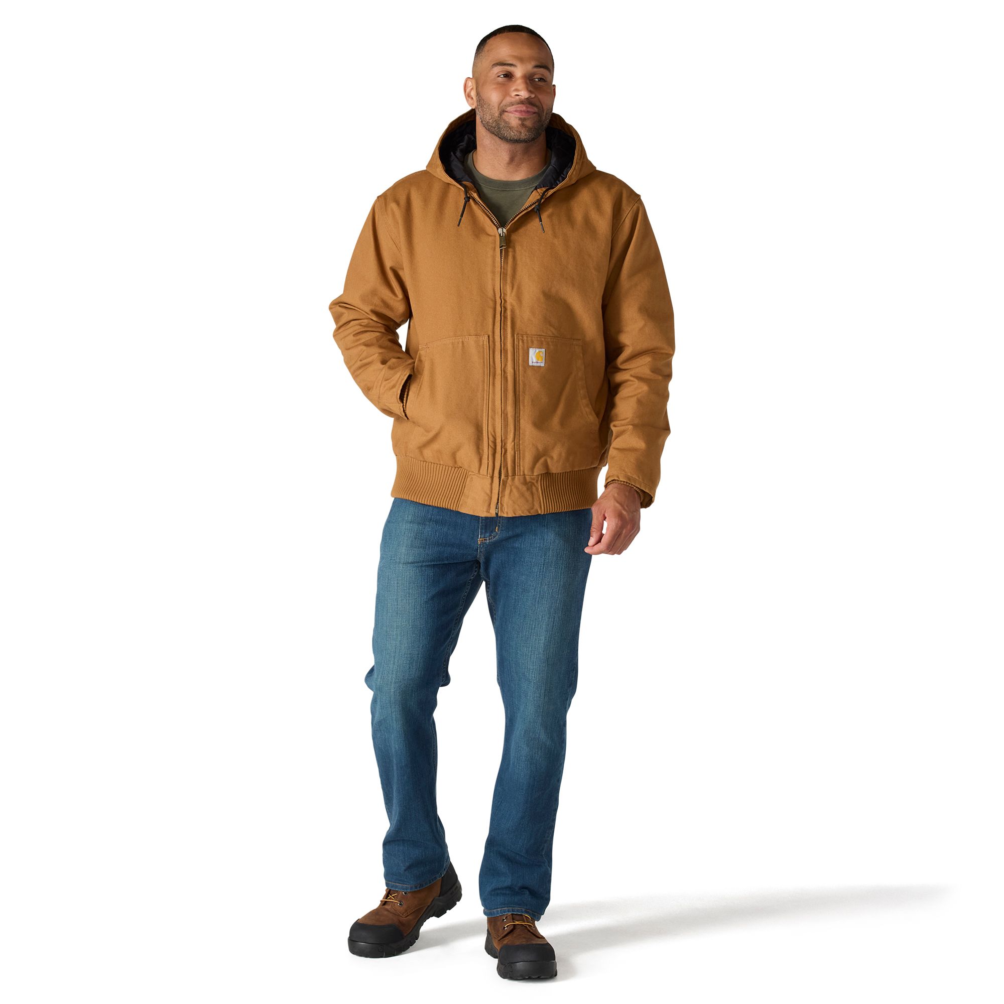 Carhartt Men's Washed Duck Insulated Active Jacket
