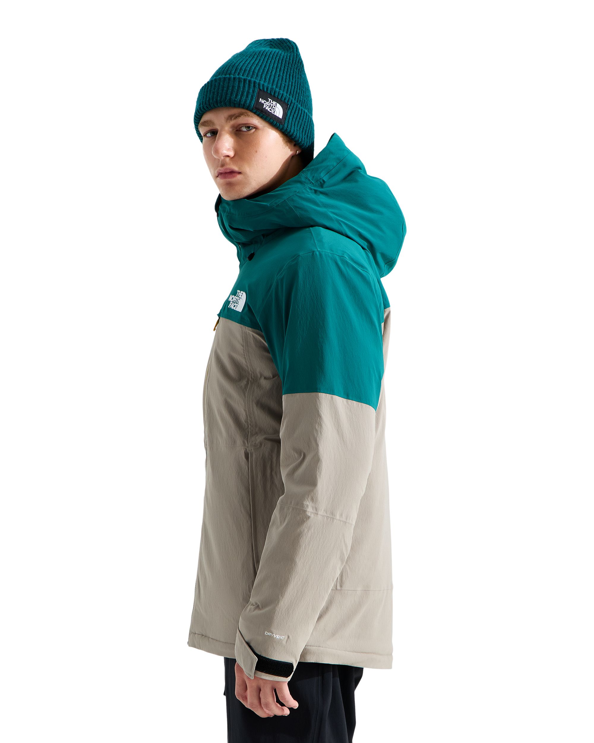 The North Face Men's Freedom Insulated Ski Jacket with Helmet-Compatible Hood