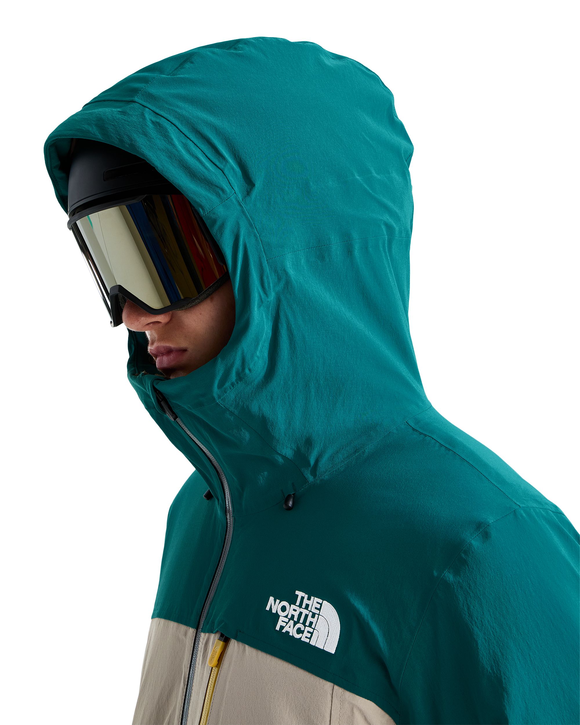 The North Face Men's Freedom Insulated Ski Jacket with Helmet-Compatible Hood