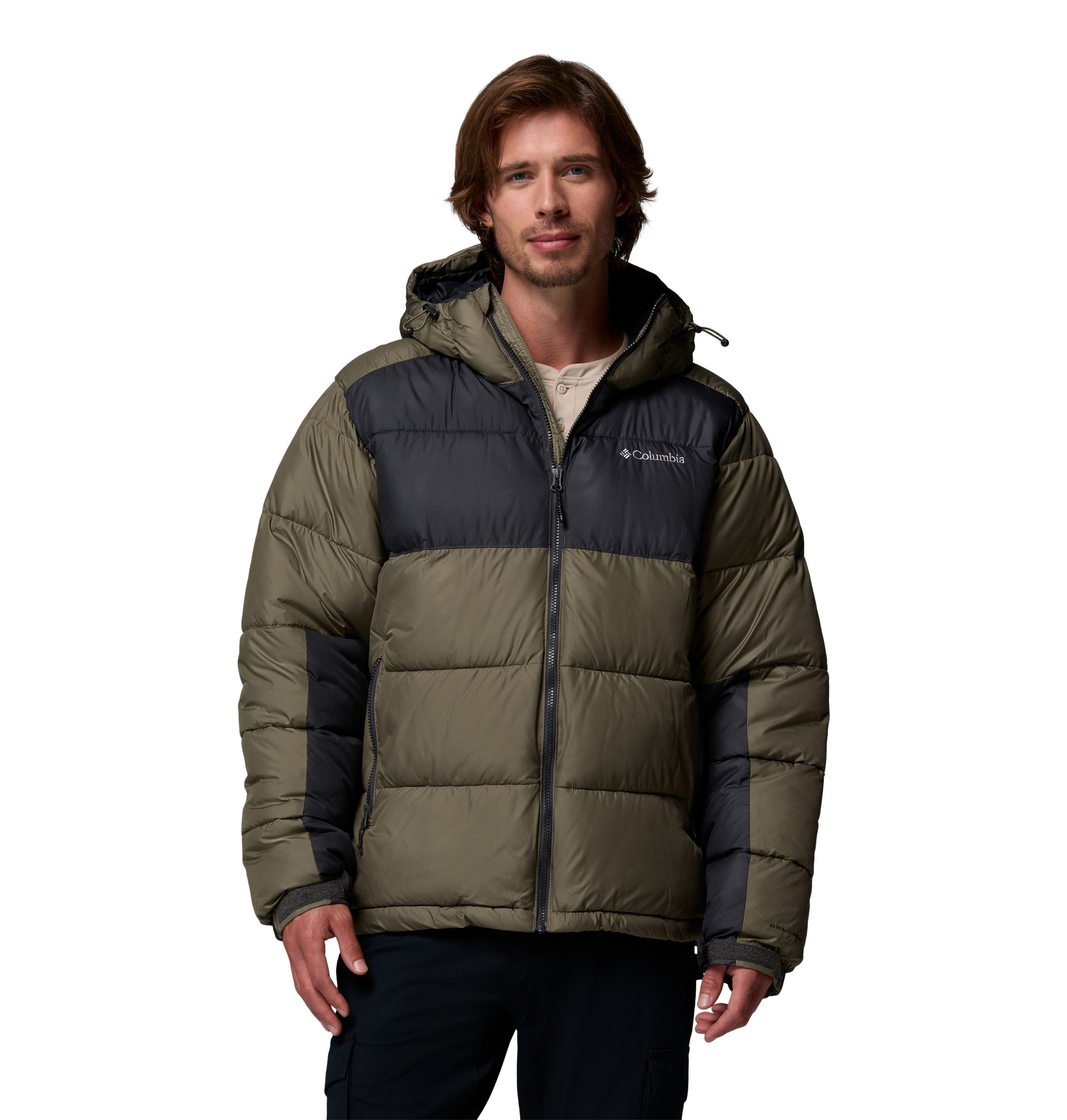 Columbia Men's Pike Lake II Omni-Heat Reflective Hooded Puffy Jacket