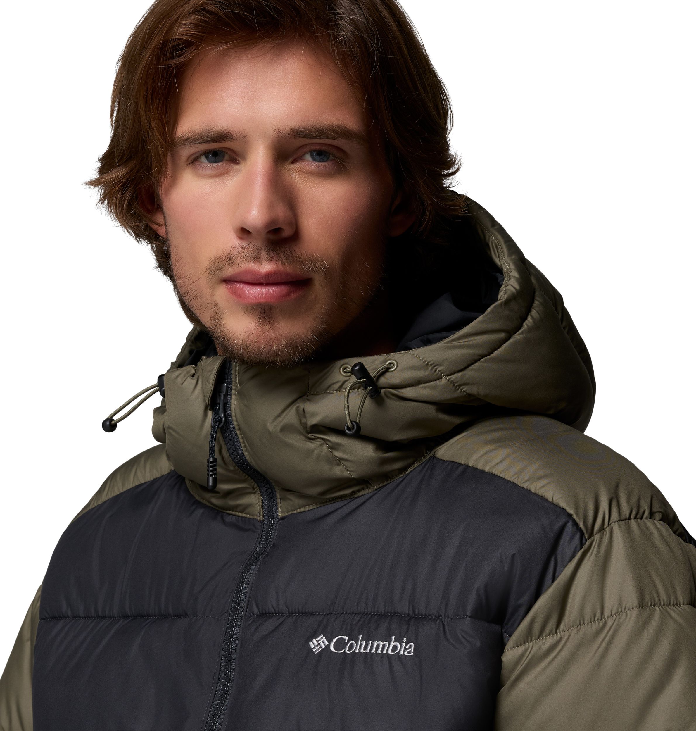 Columbia Men's Pike Lake II Omni-Heat Reflective Hooded Puffy Jacket