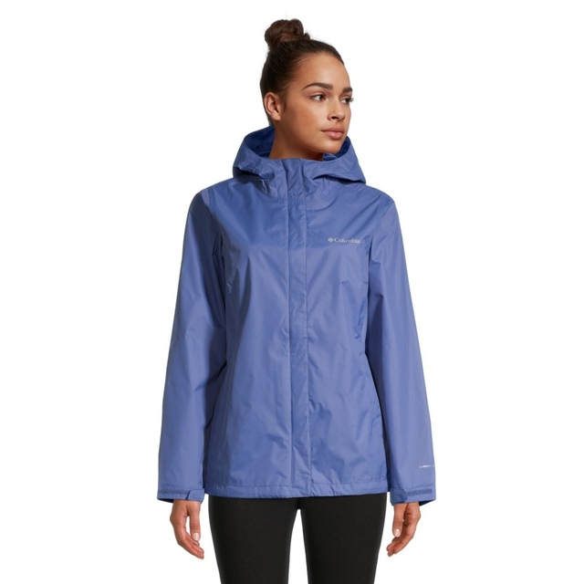 Columbia Women's Arcadia II Hooded Rain Jacket, Waterproof, Breathable