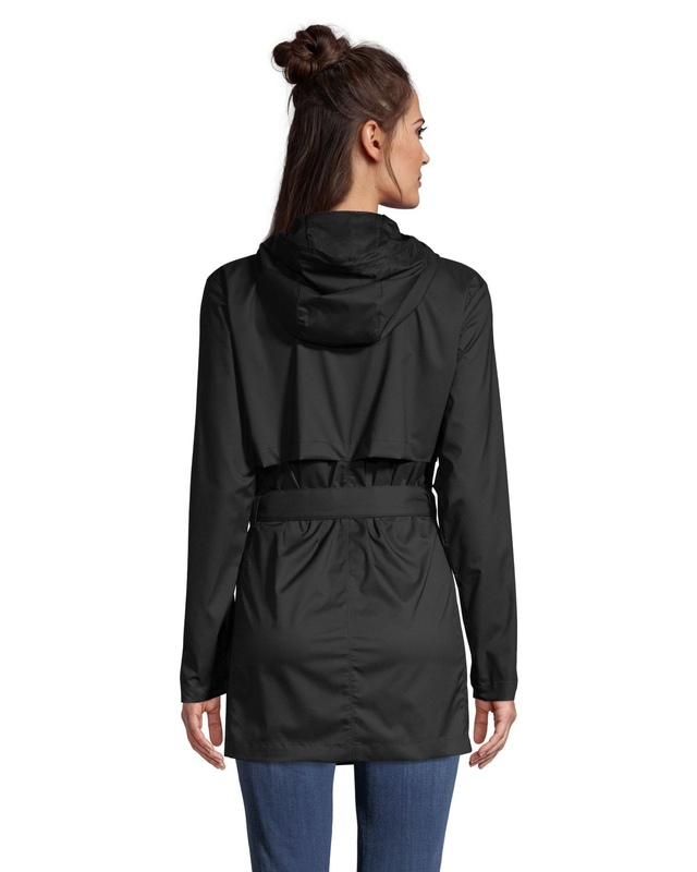 Columbia Women's Pardon My Trench Rain Jacket, Waterproof, Hooded, Breathable, Long SportChek