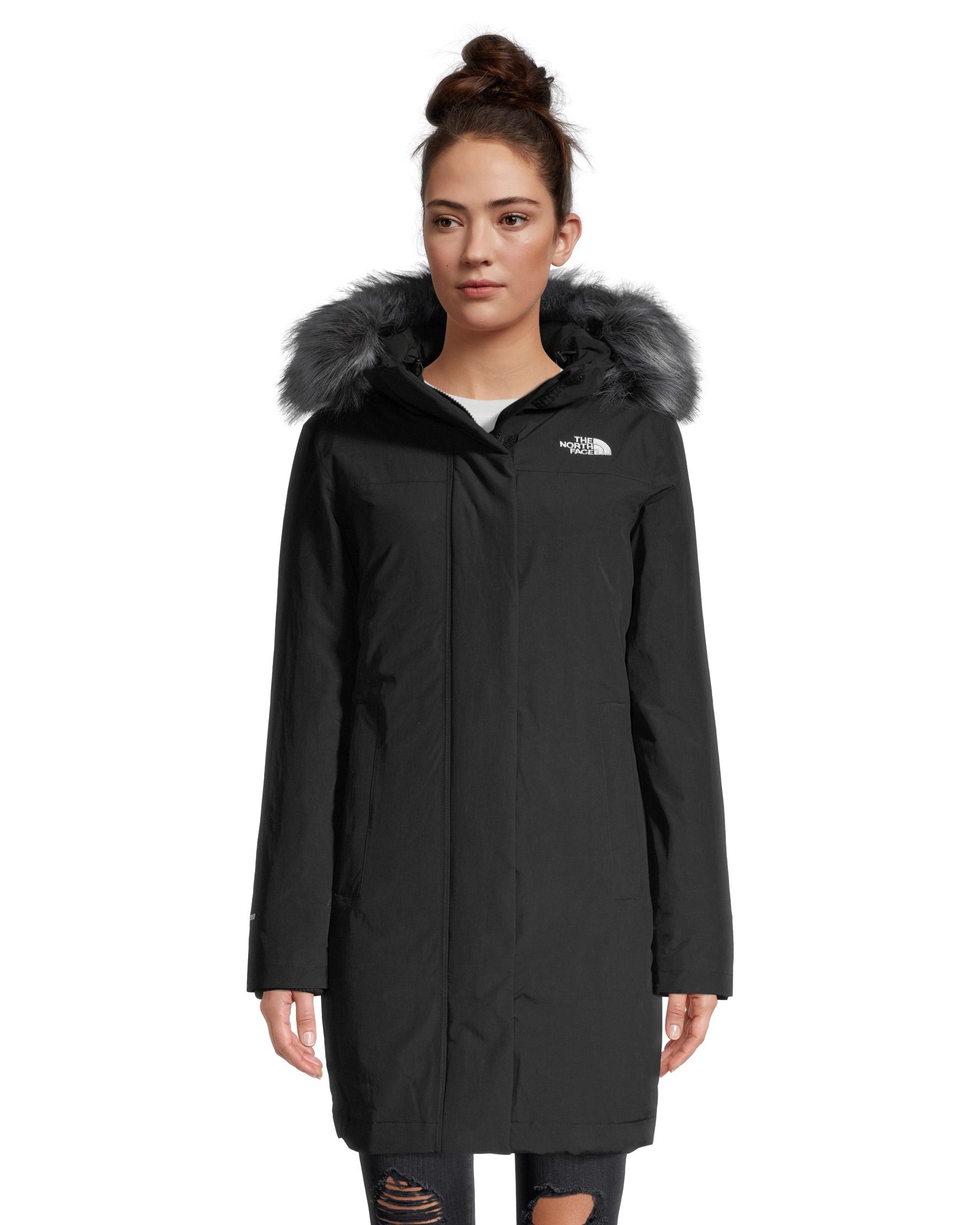 The North Face Women's Arctic Down Winter Parka/Jacket  Long Insulated Hooded Waterproof