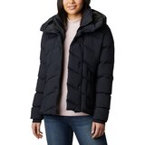 Columbia Women's Lake 22 Long Winter Jacket, Long, Insulated, Hooded, Water Resistant Front_Angled_Left