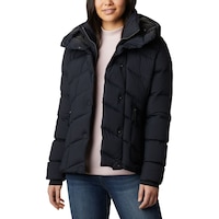Columbia Women's Ember Springs Down Parka Front_Angled_Left