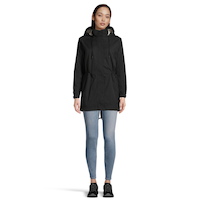 Ripzone Women's Transitional Winter Parka/Jacket, Long, Insulated Synthetic, Hooded Front_Flat