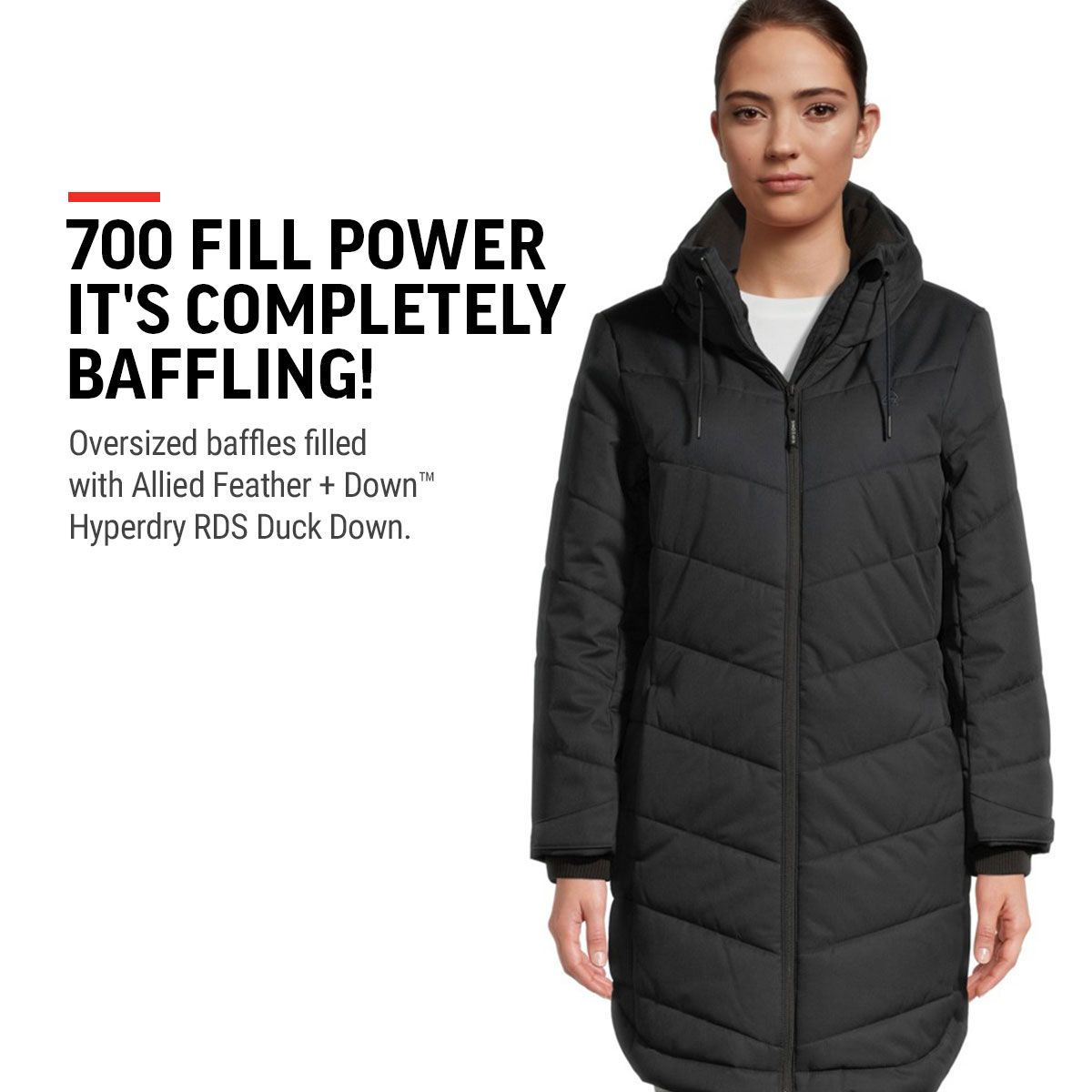 Ripzone Women's Whitehorn Insulated Winter Jacket, Long, Insulated