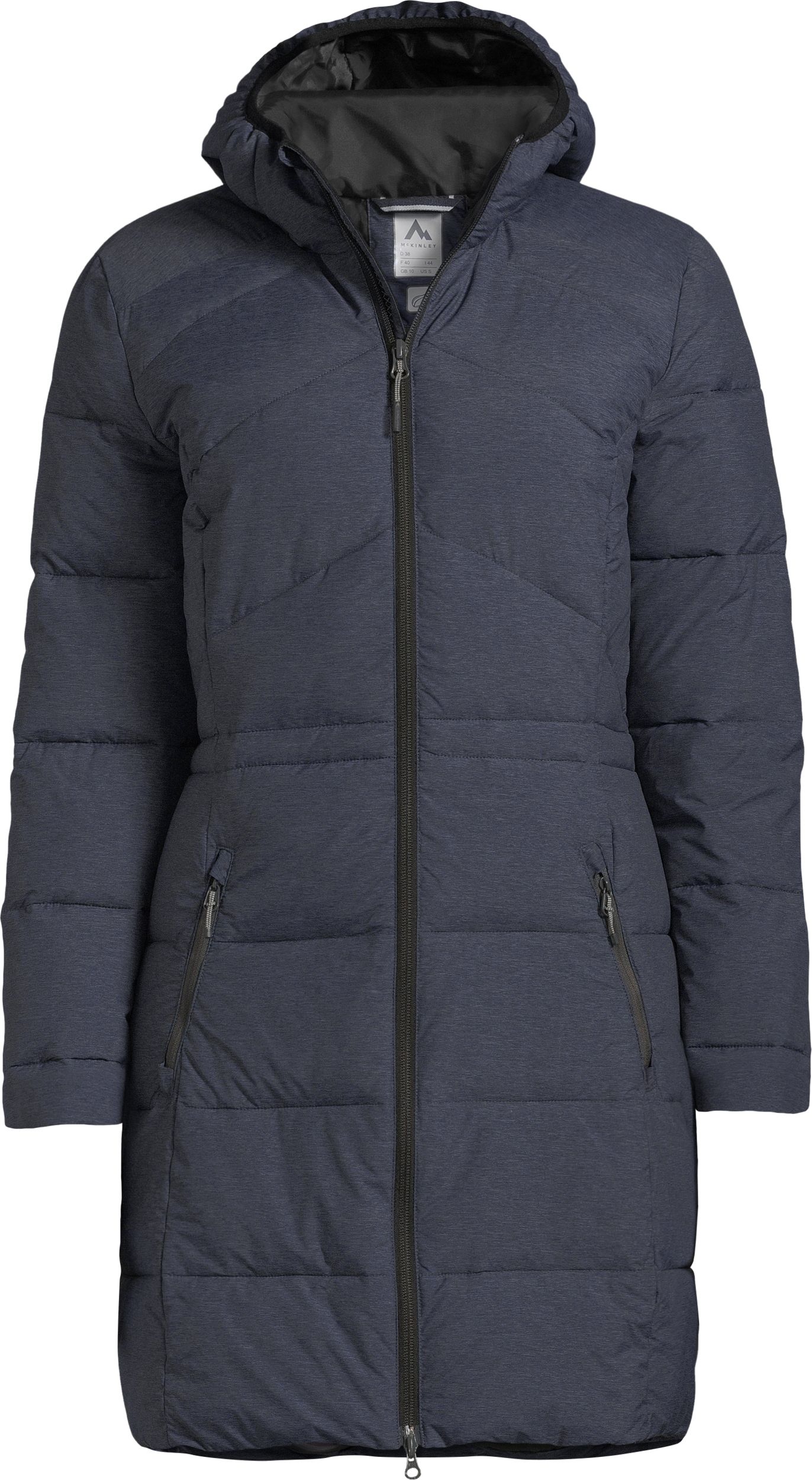 McKINLEY Women's Jordis Featherless Winter Parka/Jacket, Long, Insulated Synthetic, Hooded