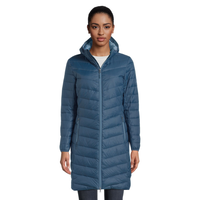 McKINLEY Women's Jordis Featherless Winter Parka/Jacket, Long, Insulated Synthetic, Hooded Front_Flat