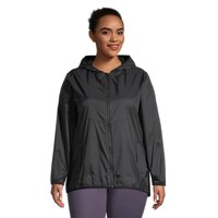 Ripzone Women's Plus Size Packable Windbreaker Jacket Front_Flat