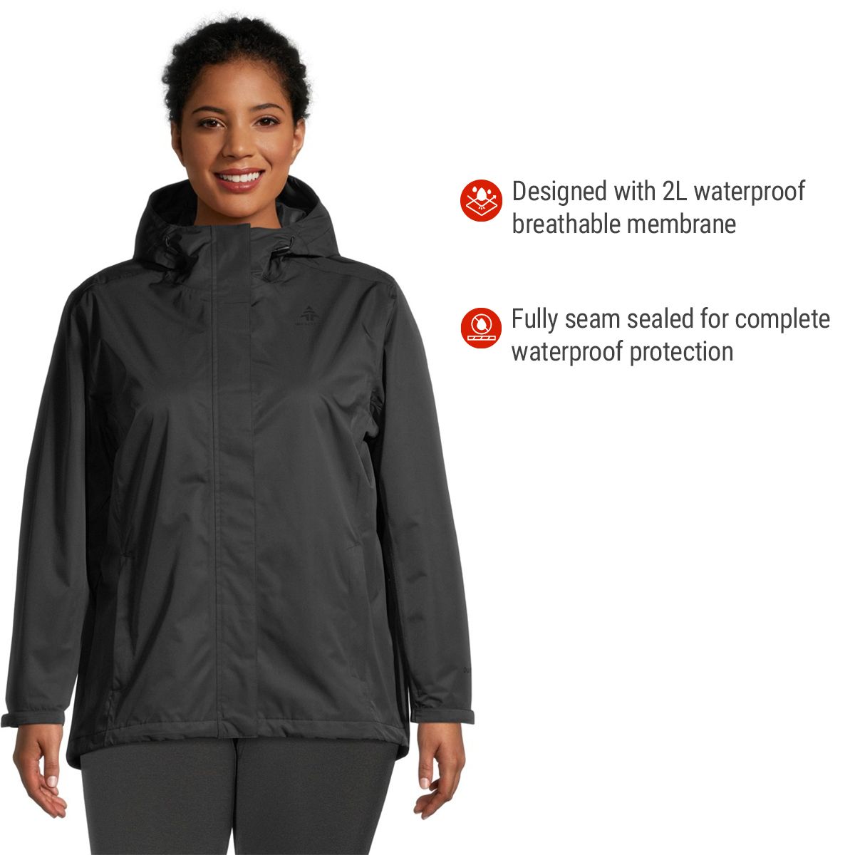 Woods Women's Toba 2L Rain Jacket