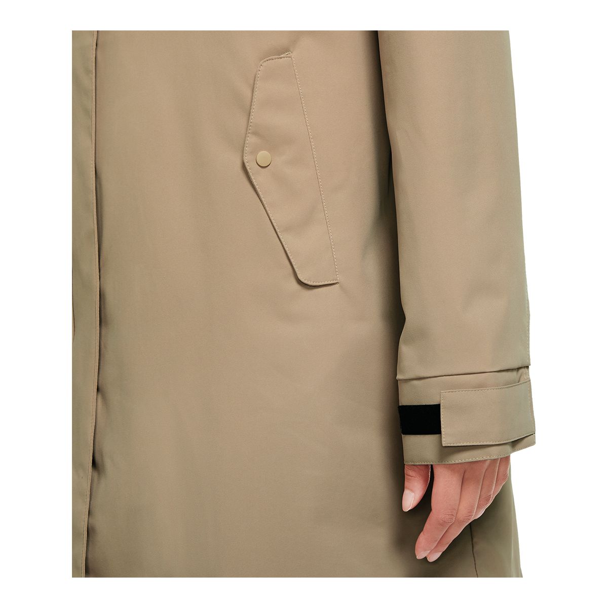 Nike Women's Storm-FIT Hooded Rain Parka, Waterproof, Long, Oversized, Shell