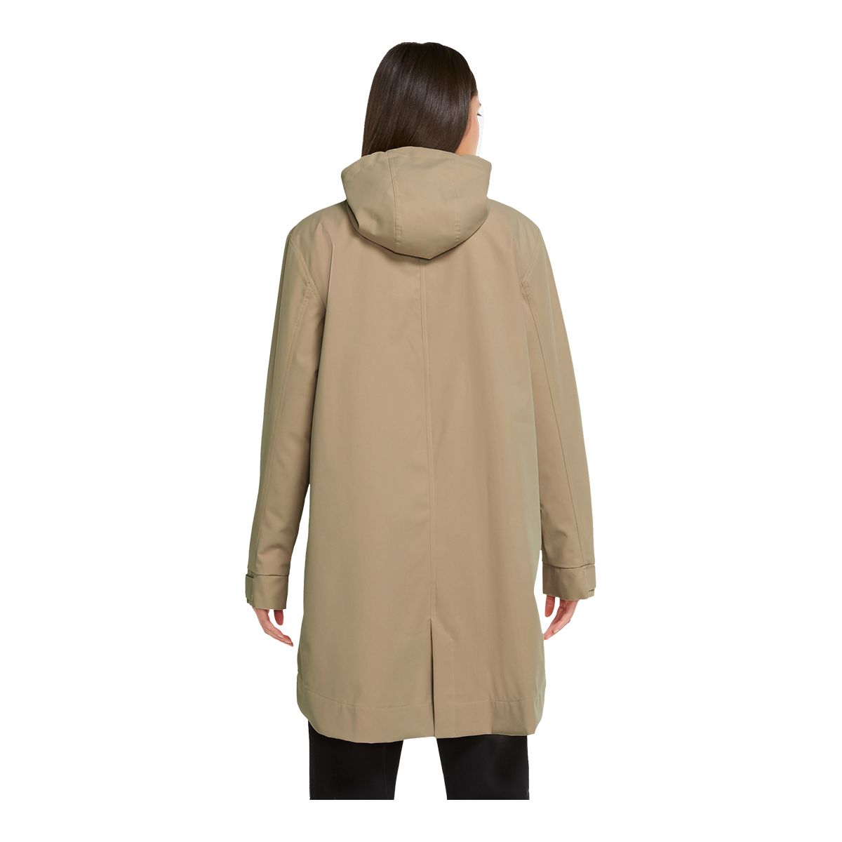 Nike Women's Storm-FIT Hooded Rain Parka, Waterproof, Long, Oversized, Shell