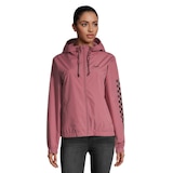 Vans Women's Kastle Check Me Jacket Hooded Windbreaker Jacket Front_Flat