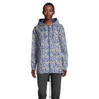 Vans Women's Mercy Reversible Parka, Water-Repellant, Long Front_Flat