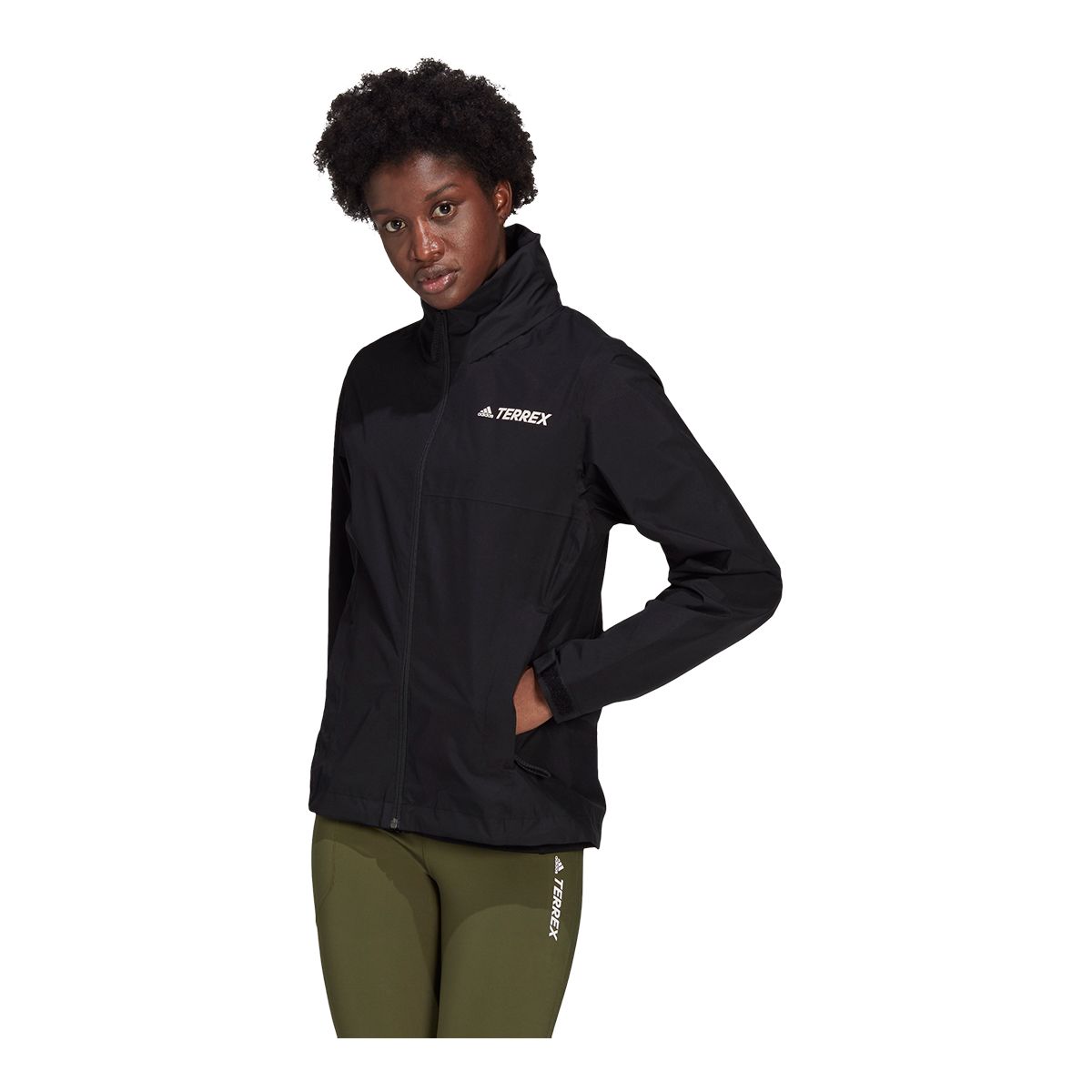 Wiskundig zout Interactie Adidas Women's Terrex Multi Rain.rdy Hooded Rain Jacket Waterproof  Breathable Shell | Kingsway Mall