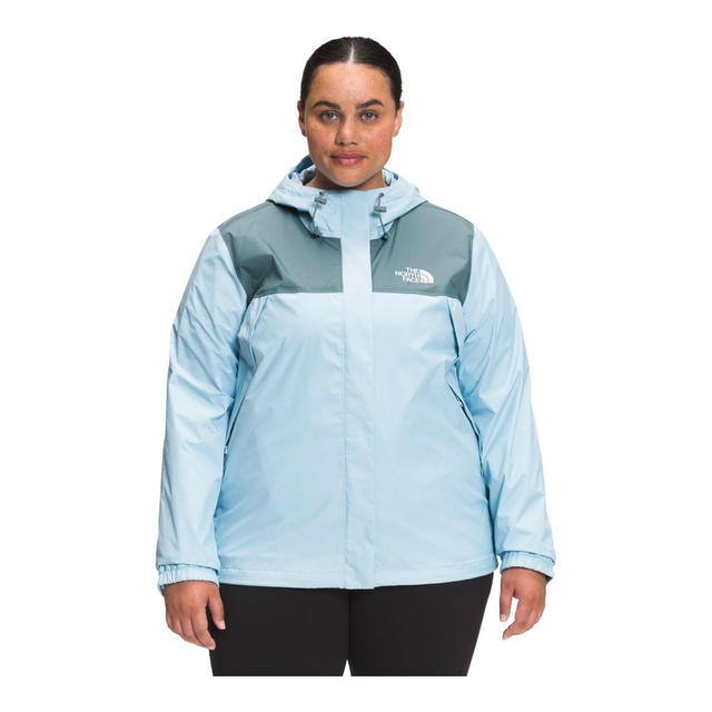 The North Face Women's Plus Size Antora Shell 2L Hooded Rain Jacket